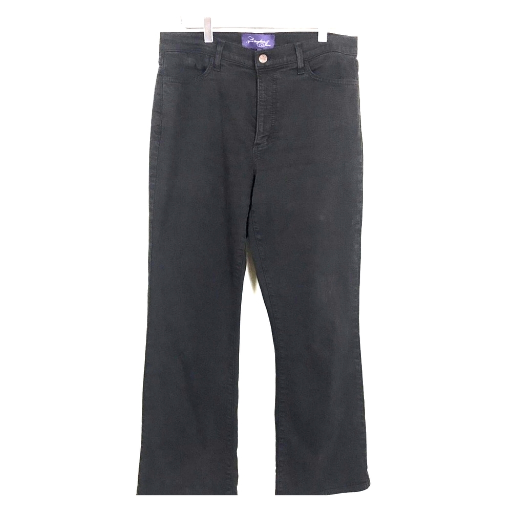 NYDJ Black Stretch Jeans with Pockets Size 14P